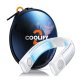 TORRAS® Portable Neck Fan, COOLIFY® 2 Personal Air Conditioner and Heater Bladeless 5,000 mAh Rechargeable (Arctic White)