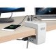 Tripp Lite® by Eaton® Protect It!® 6-Outlet Surge Protector Desk Clamp with 2 USB Ports and 1 USB-C® Port, 8 ft. Cord