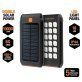 ToughTested® Portable Power Pack, 10,000-mAh, LED Solar with Light