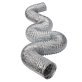 Deflecto® Supurr-Flex® 5-Ply 4-In. Aluminum Flexible Dryer Vent Transition Duct (25 Ft.)