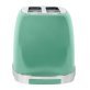 VETTA 2-Slice Extra-Wide-Slot Retro Toaster, Stainless Steel (Seafoam Green)