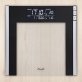 Escali® Track and Target 440-lb Capacity Black Bathroom Scale