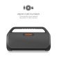 ION® Uber™ Boom Ultra Portable Bluetooth® Boom Box with Speakerphone, Lights, and Stereo-Link™