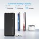 Naztech® 4,000 mAh Dual Output USB-C® and USB Portable Power Bank