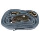 Monster Trucks Webbed Polyester Strap with Cambuckle,  16ft, Gray