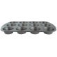 Taste of Home® 12-Cup Non-Stick Metal Muffin Pan, Set of 2, Ash Gray