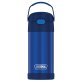 Thermos® 12-Ounce FUNtainer® Vacuum-Insulated Stainless Steel Bottle (Navy)