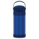 Thermos® 12-Ounce FUNtainer® Vacuum-Insulated Stainless Steel Bottle (Navy)