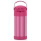 Thermos® 12-Ounce FUNtainer® Vacuum-Insulated Stainless Steel Bottle (Pink)