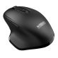 Urban Factory ONLEE Pro Dual Cordless Rechargeable Computer Mouse, Ergonomic, 6 Buttons, Bluetooth® and 2.4 GHz, Black