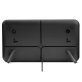 One For All® Black-Fabric Amplified Indoor HDTV Antenna