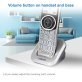 VTech® Bluetooth® DECT 6.0 Expandable Cordless Phone with Connect to Cell™ and Answering System (1 Handset; Black)