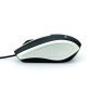 Verbatim® Corded Optical Computer Mouse, Ergonomic, 3 Buttons, USB (White)