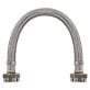 Certified Appliance Accessories® Braided Stainless Steel Water-Inlet Hose, 1ft