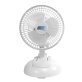 Seasons Comfort™ 6-In. 2-in-1 Tabletop and Clip-on Portable Fan, FTC6, White