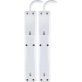 GE® 6-Outlet Surge Protectors, 2 pk