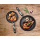 THE ROCK™ by Starfrit® Set of 2 Fry Pans with Bakelite Handles