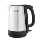 Commercial Chef 1,500-Watt 57-Oz. Cordless Stainless Steel Electric Kettle with Automatic Shutoff and Detachable Base