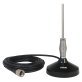 Tram® Center-Load Stainless Steel Whip CB Magnet-Mount Antenna Kit with 3-1/2-In. Magnet and Cable