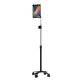 CTA Digital® Compact Security Gooseneck Floor Stand with Lock and Key Security System for iPad®/Tablet