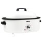 NESCO® 18-Qt. 1,450-Watt Roaster with Porcelain Cookwell (White)