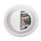 Taste of Home® 9-In. x 1.5-In. Stoneware Pie Plate, Set of 2, White and Ash Gray