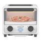 Brentwood® 183-Cu. In. (3-L) 500-Watt Stainless Steel Mini Toaster Oven (White)