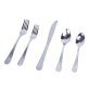 EuroHome 20-Piece Heavyweight Stainless Steel Cutlery Set