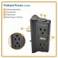 Tripp Lite® by Eaton® Protect It!® Surge Protector with 4 Side-Mounted Outlets