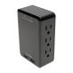 Tripp Lite® by Eaton® Protect It!® 6-Outlet Side-Load Surge-Protector Wall Tap with 2 USB Charging Ports