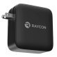 Raycon® The Magic Charger Pro 100-Watt 4-Port USB-C®/USB Wall Charger, Black