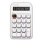 Azio IZO Wireless Numeric Keypad and Calculator for Mac® and PC Laptops, Backlit, IN103-US (White Blossom)