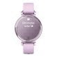 Garmin® Lily® 2 Health and Fitness Smartwatch with Anodized Aluminum Bezel/Case and Silicone Band (Metallic Lilac)
