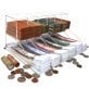 Nadex Coins™ Acrylic Bills and Coins Wrappers Tray