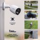 Lorex® Halo Series H20 IP Wired 4K Dual-Lens Security Camera with Smart Lighting and Smart Motion Detection, White