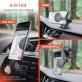 HyperGear® Mag Grip Phone Mount Kit with MagSafe® Vent, Dash, and Windshield Mounts, Black