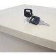 Nadex Coins™ Fire-Retardant Security Box with Keyed Lock