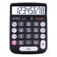 CATIGA® by Adesso® CD-8185 8-Digit Home and Office Calculator, Dual Power (Black)