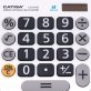 CATIGA® by Adesso® CD-8185 8-Digit Home and Office Calculator, Dual Power (White)