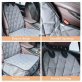 GOOPAWS® Quilted Dog Front Car Seat Cover (Gray)