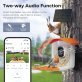 PerchMe™ Smart Bird Feeder with Camera (Mango Tango Awning)