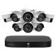 Lorex® 8-Channel 1080p HD Outdoor Wired Analog Security System with 1-TB DVR and Weatherproof Bullet Security Cameras (8 Cameras)