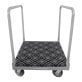 Monster Trucks® Steel 4-Wheel Heavy-Duty Cart, Carpeted with Removable Side Rails