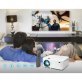 Technaxx® Beamer 480p Mini-LED Projector, White, TX-113