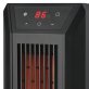 Comfort Glow® QDE1250 1,500-Watt-Max Tabletop Infrared Quartz Heater with Thermostat and Remote, Black