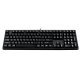 Adesso® Wired Full-Sized Mechanical Keyboard with CoPilot AI™ Hotkey, Multi-OS, EasyTouch 670, Black