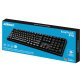 Adesso® Wired Full-Sized Mechanical Keyboard with CoPilot AI™ Hotkey, Multi-OS, EasyTouch 670, Black