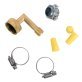 Certified Appliance Accessories® Dishwasher Installation Kit with Right-Angle Plug Head