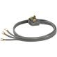 Certified Appliance Accessories 3-Wire Open-End-Connector 30-Amp Dryer Cord, 5ft