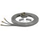 Certified Appliance Accessories 3-Wire Eyelet 30-Amp Dryer Cord, 10ft